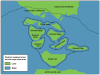 Figure 7-2. Notional corps area of operation with maritime aspects