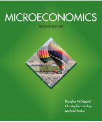 Microeconomics by Douglas McTaggart, Christopher Findlay, Michael Parkin book cover